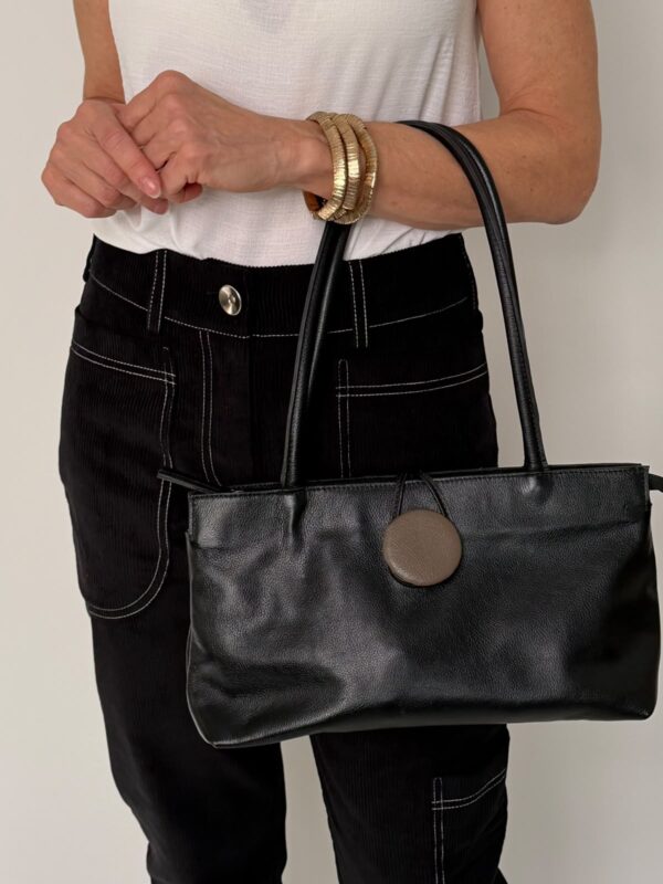 Bolsa Baguete Botão