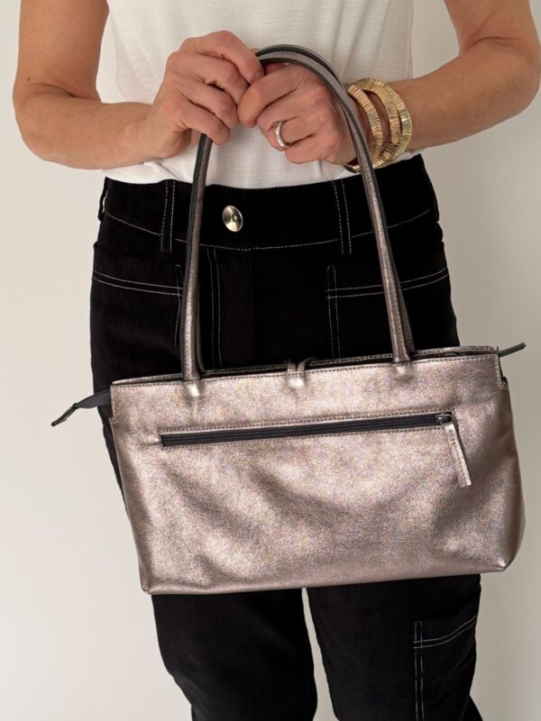 Bolsa Baguete Botão