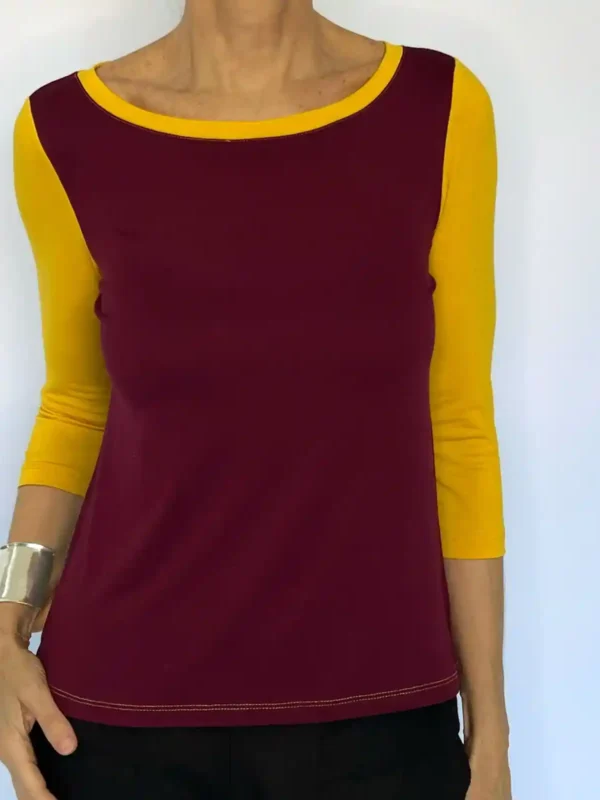 Blusa Zita Tricolor