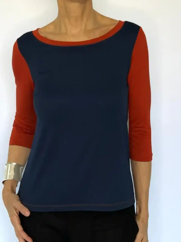 Blusa Zita Tricolor