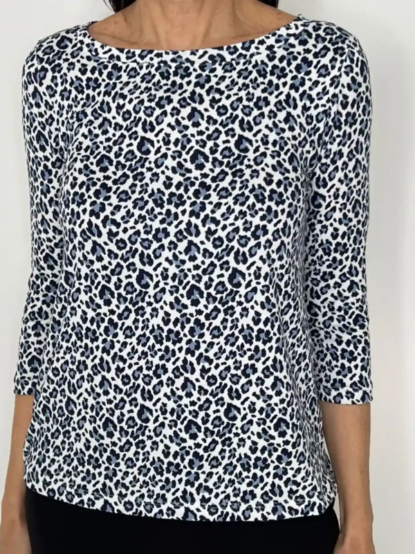 Blusa Zita 3/4 Estampada