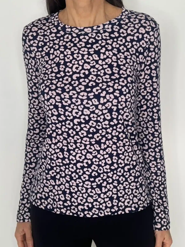 Blusa Vera Manga longa Estampada