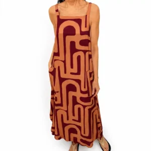 Vestido Joyce estampado