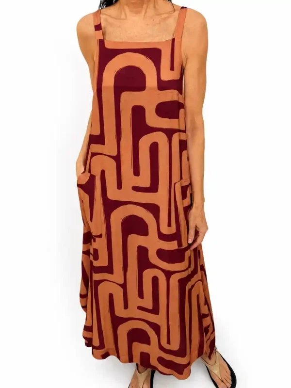 Vestido Joyce estampado