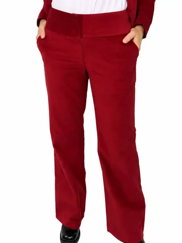 Calça Lilás Veludo