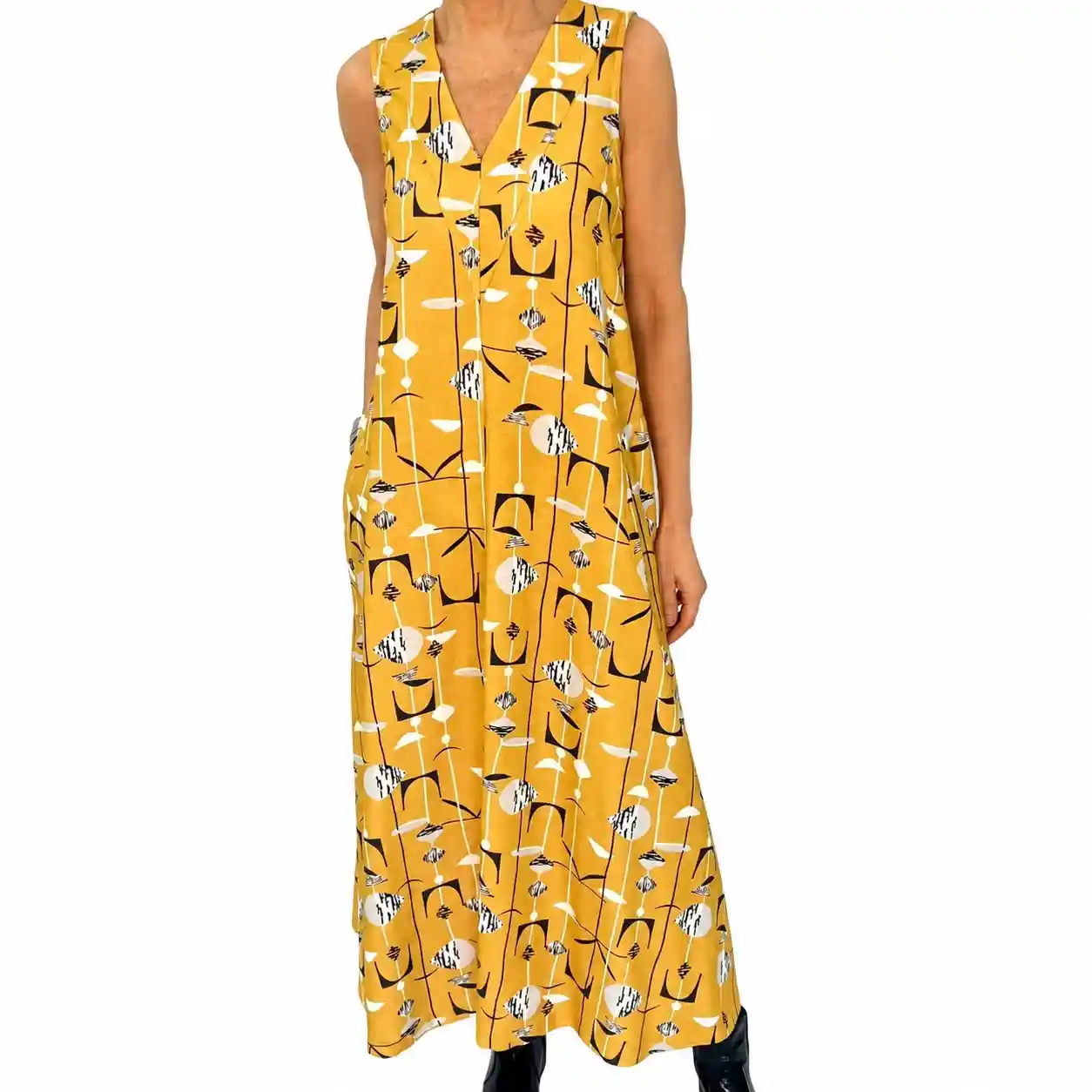 Vestido Simone estampado