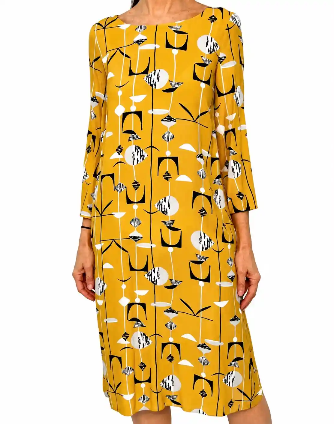 Vestido Izabel estampado